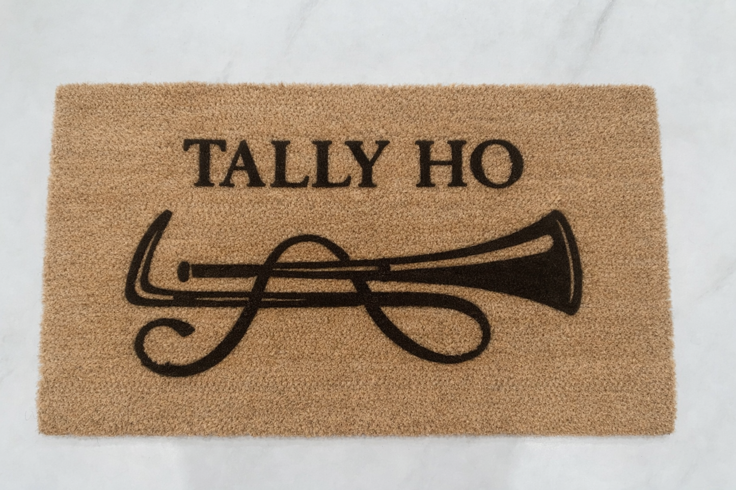 “Tally Ho” Coir Doormat – 40 x 70cm | Trail Hunting Mat